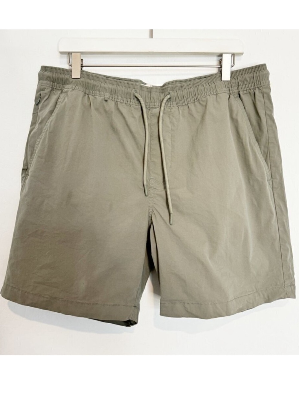Denim &‎ Flower Pull On Elastic Waist Casual Shorts Vacation Summer Preppy XL